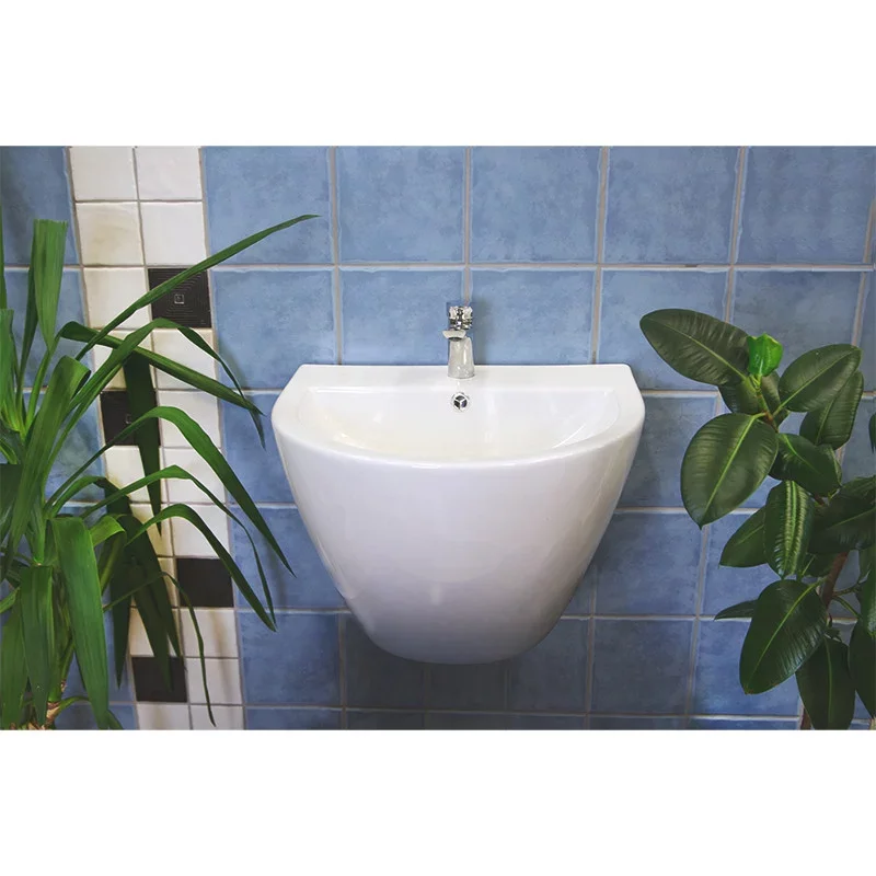 Lavoar suspendat, Fluminia, Andromeda, 53 cm, alb